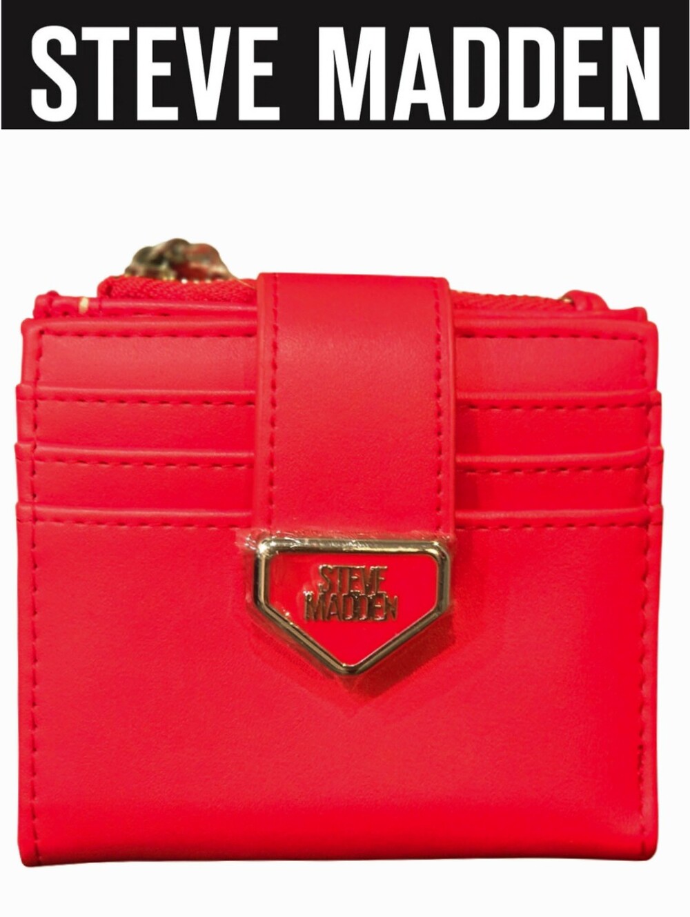 Steve Madden BIsha Wallet- Red